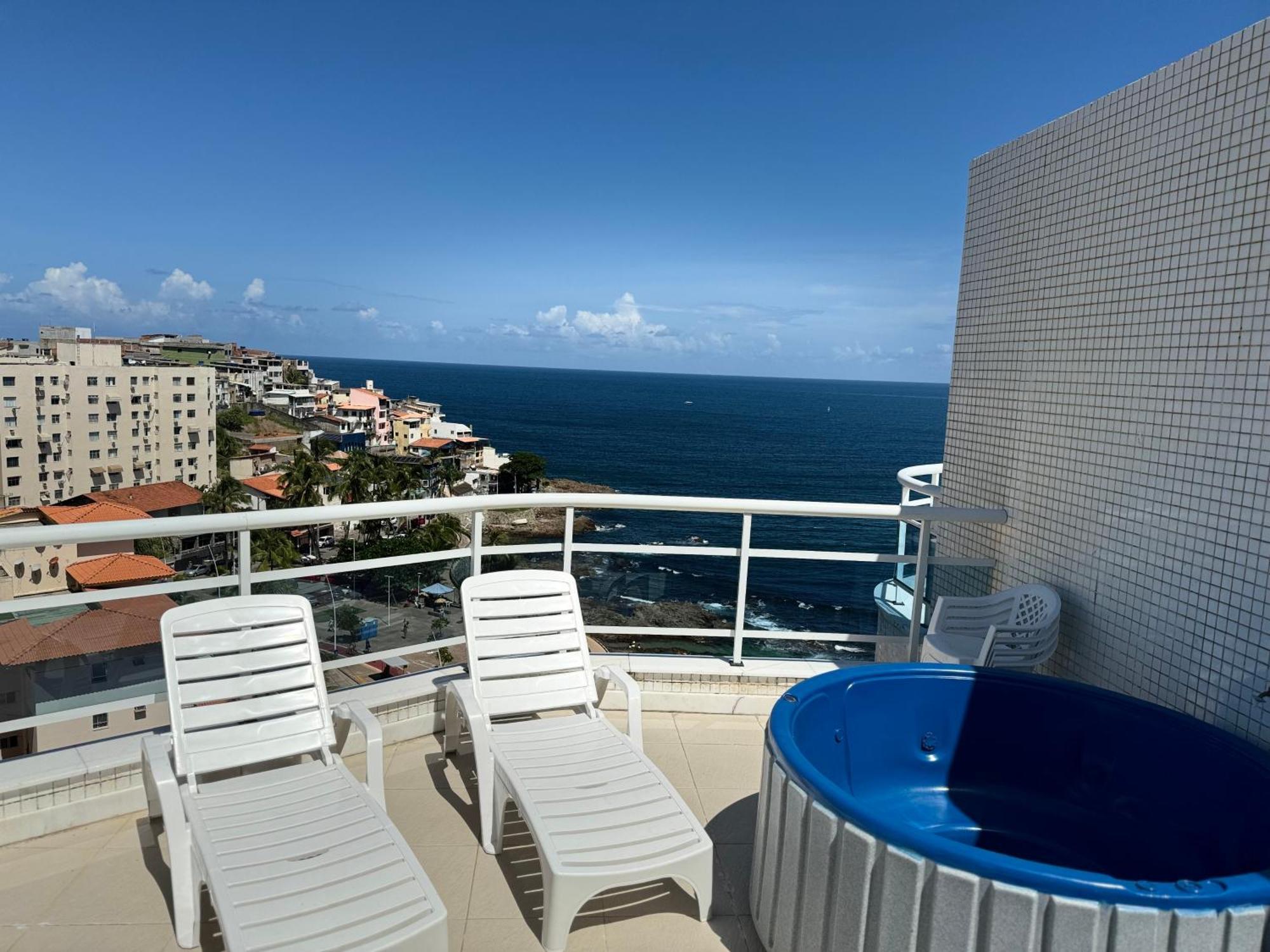 Cobertura Duplex Com Vista Mar! Leilighet Salvador Eksteriør bilde