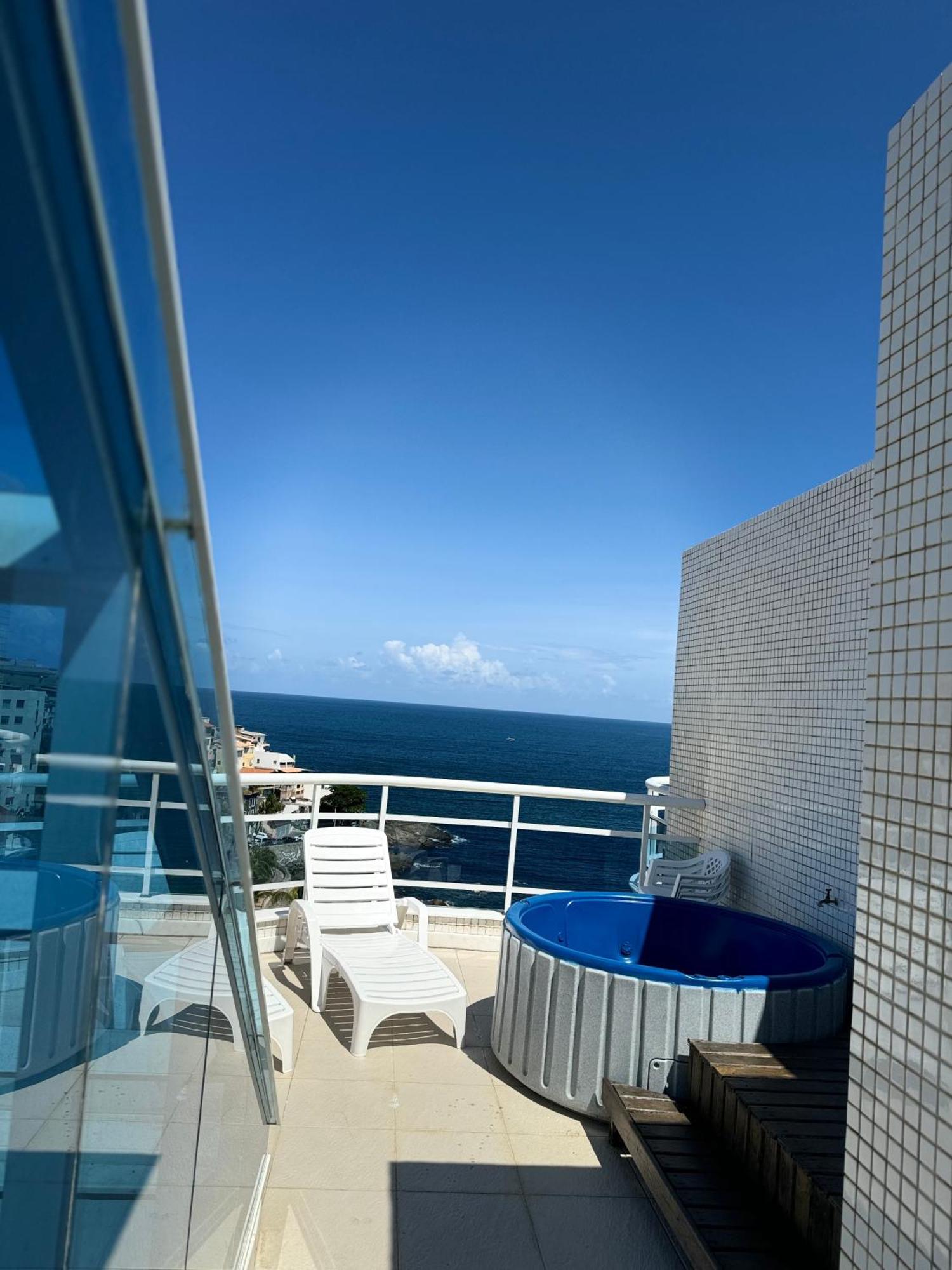 Cobertura Duplex Com Vista Mar! Leilighet Salvador Eksteriør bilde